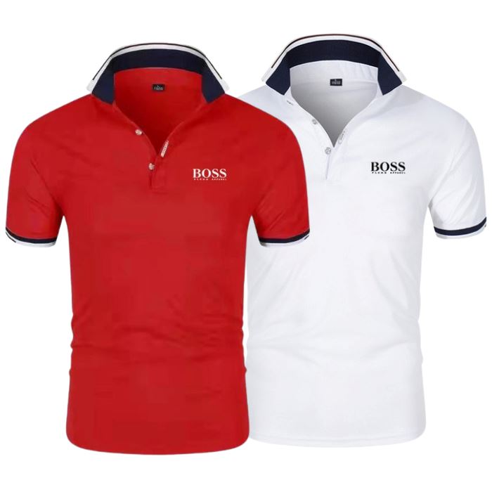 [KOOP 1, KRIJG 2] 2-Pack Essentiële Poloshirts