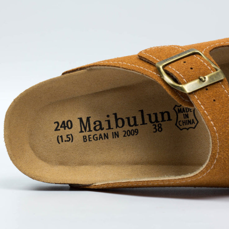 Birken California Suède Sandalen voor Mannen