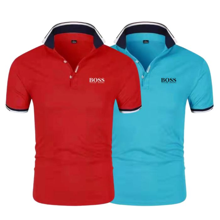 [KOOP 1, KRIJG 2] 2-Pack Essentiële Poloshirts