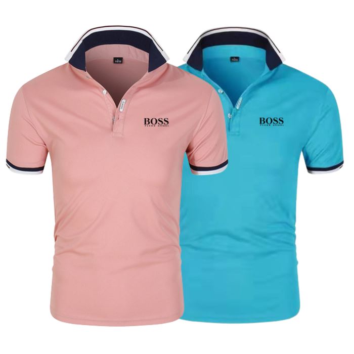 [KOOP 1, KRIJG 2] 2-Pack Essentiële Poloshirts