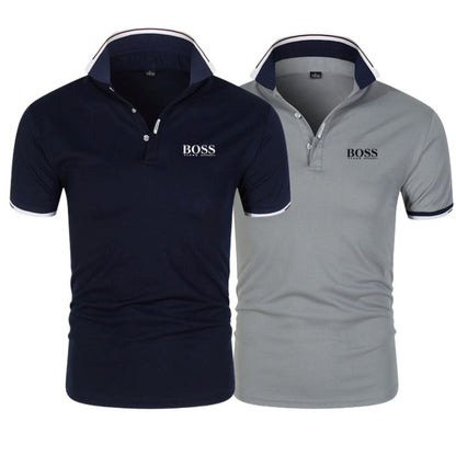 [KOOP 1, KRIJG 2] 2-Pack Essentiële Poloshirts